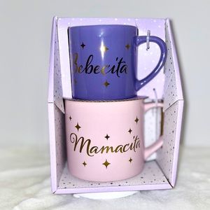 Mamacita Bebecita Mommy Daughter Mothers Day Mug Set‎ Sheffield Home